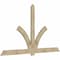 Ekena Millwork Redmond Rough Sawn Timber Gable Bracket, Douglas Fir, 108"W x 63"H x 2"D x 6"F, 14/12 Pitch GBW108X63X0206RED00RDF - alternate 5